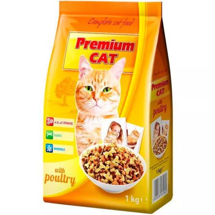 Prémium Cat Száraz szárnyas 1kg